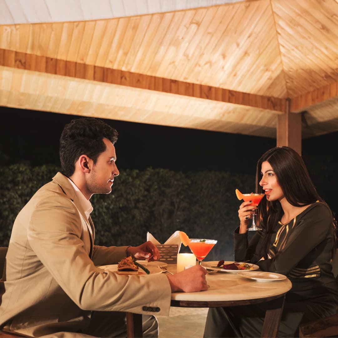 click to open in full screen Buffet Setup