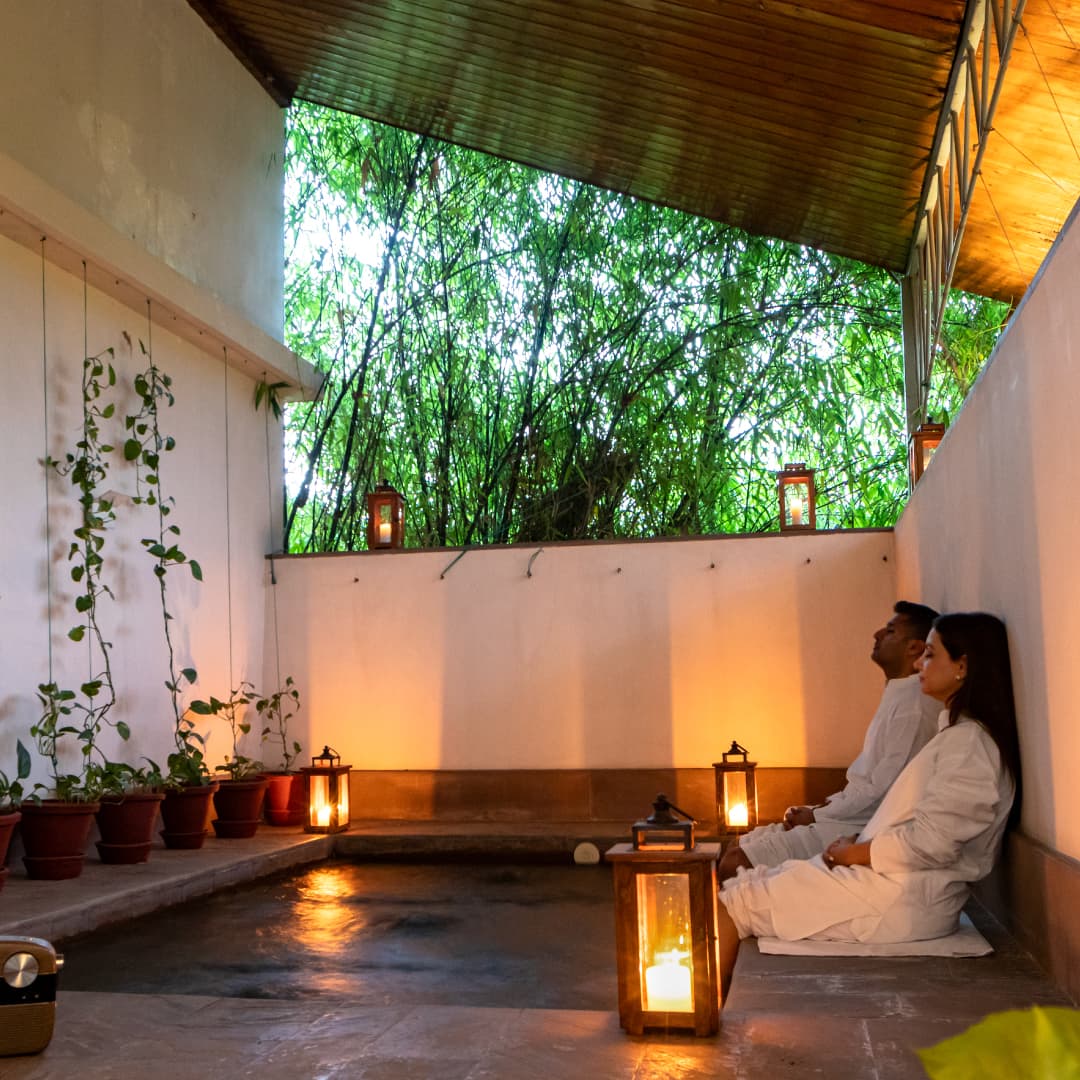 click to open in full screen Meditation Hall