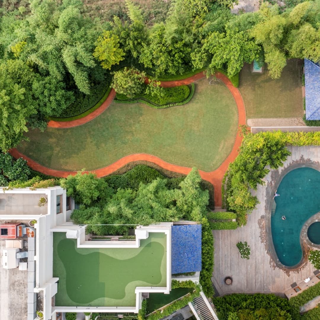 click to open in full screen Green Landscape 2